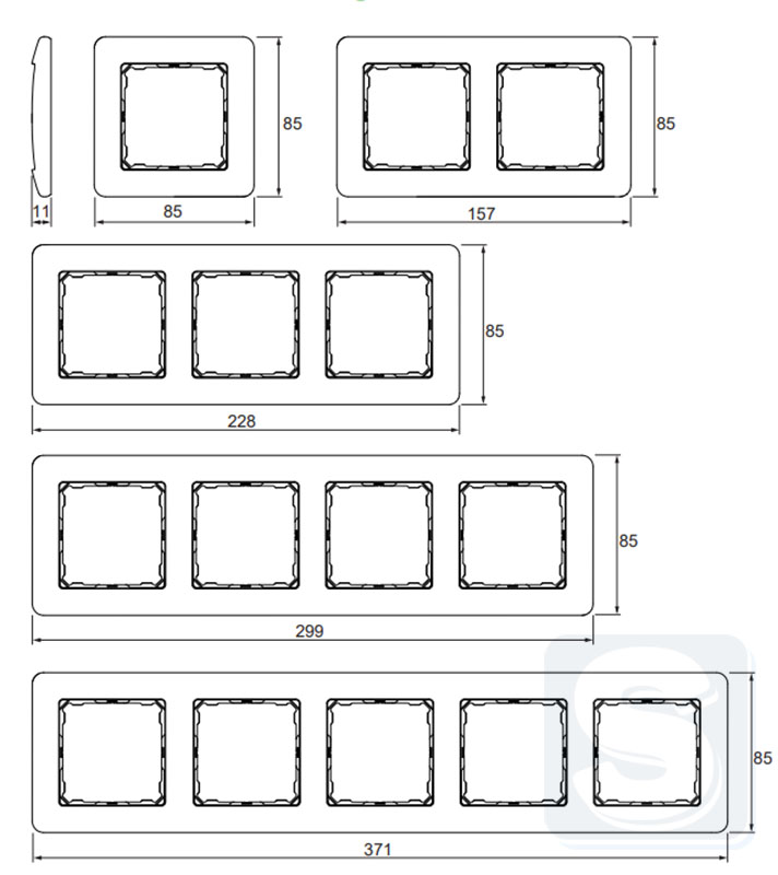 razmer ramke design sdd