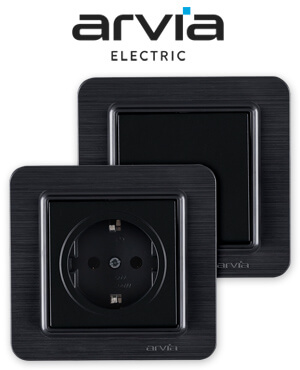 Arvia Lavin Чорний Матовий