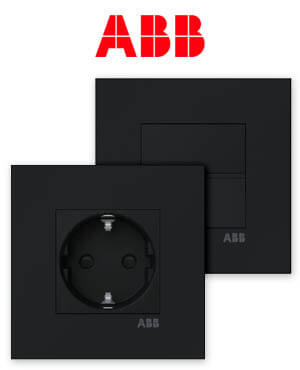ABB Zenit Чорний матовий