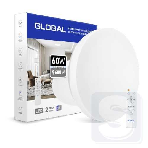 Умный светильник Global 60W 1-GFN-60TW-01-C