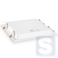 LED светильник врезной квадрат VIDEX 26W 5000K DLBS-265-3