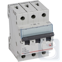 Автомат 3P Legrand TX3 6А тип С 6кА