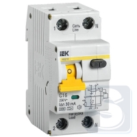 Дифавтомат IEK АВДТ32 1P+N MAD22-5-016-C-30