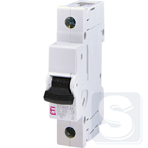 Автомат ETIMAT S4 1P C 20A 4,5кА
