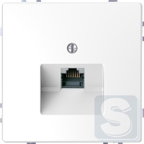 Розетка RJ45 cat. 6, UTP Merten D-Life Белый лотос
