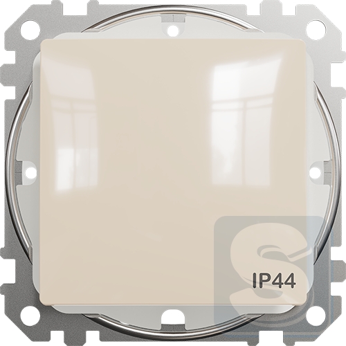 1-кл Переключатель IP44 Sedna Design Бежевый 
