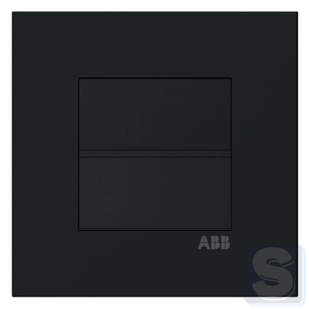 1кл. ПЕРЕХРЕСТНИЙ ABB Zenit Чорний матовий N2210 NT (2CLA221000N1501) -1