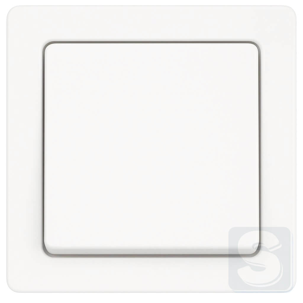 1кл вимикач біла Hager Berker Q1 (3031+16206089-Q1) -1