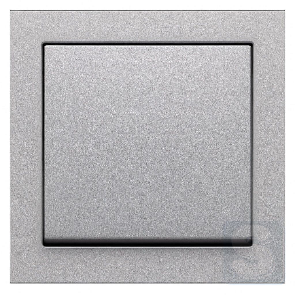 1 кл перехресний алюміній Hager Berker Q3 (3037+16206084-Q3)