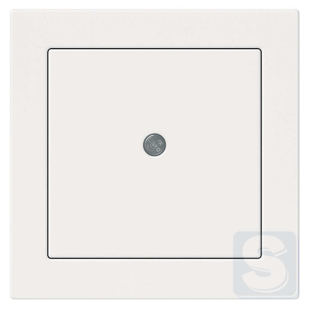 Вивід кабелю біла Hager Berker Q3 (4468+10196089-Q3) -1