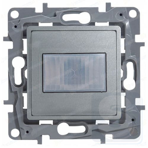 Датчик движения 40-400 Вт Legrand Etika 672417 алюминий