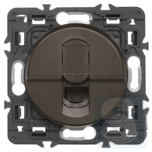 Розетка компьютерная RJ45 Legrand Celiane Графит