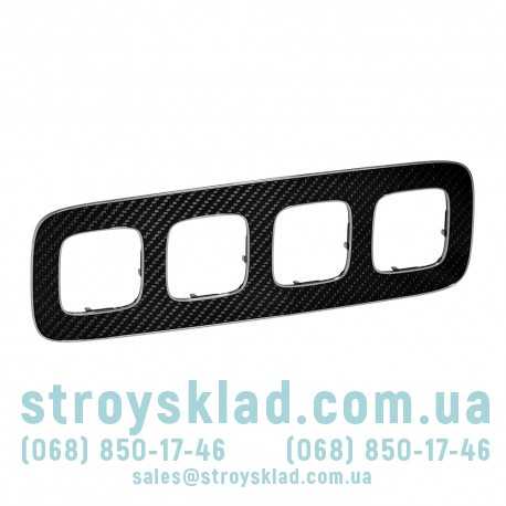 Рамка на 4-поста Legrand Valena Allure 754474 карбон