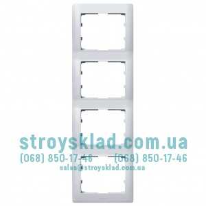 Рамка на 4 поста вертикальная Legrand Galea Life 771308 алюминий