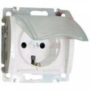 Механизм розетки IP44 Legrand Galea Life 775924 белый