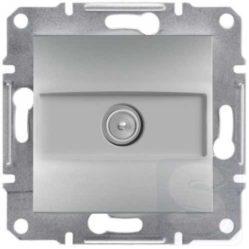 Розетка TV конечная Schneider Asfora алюминий EPH3200161