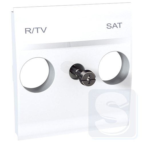 Накладка TV-R-SAT Unica 2 модуля белая MGU9.441.18-2