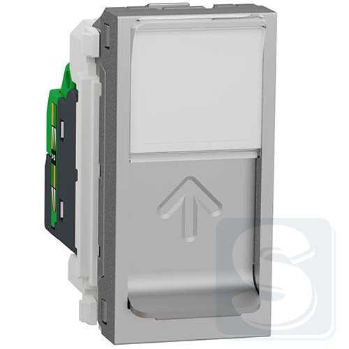 Розетка компьютерная, 1 модуль, RJ45 Cat NU341430
