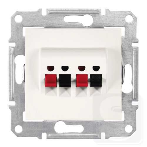 Аудиорозетка 4-контактная Sedna SDN5400123 слоновая кость-2