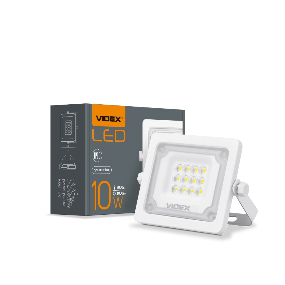 LED прожектор Videx F2e 10W 5000К VL-F2e-105W -1
