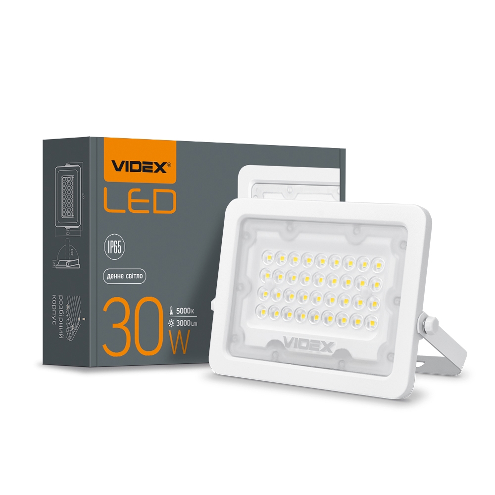 LED прожектор Videx F2e 30W 5000К VL-F2e-305W -1