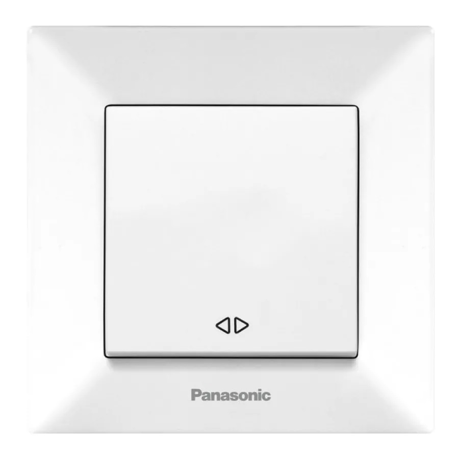 Выключатель 1-кл перекрестный, белый Panasonic WNTC00052WH-UA -1
