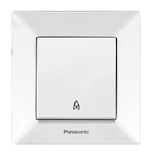 Кнопка звонка белый Panasonic WNTC00192WH-UA -1