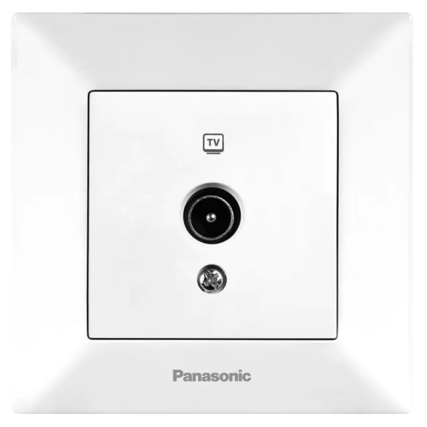 Розетка TV конечная, белая Panasonic WNTC04512WH-UA-1