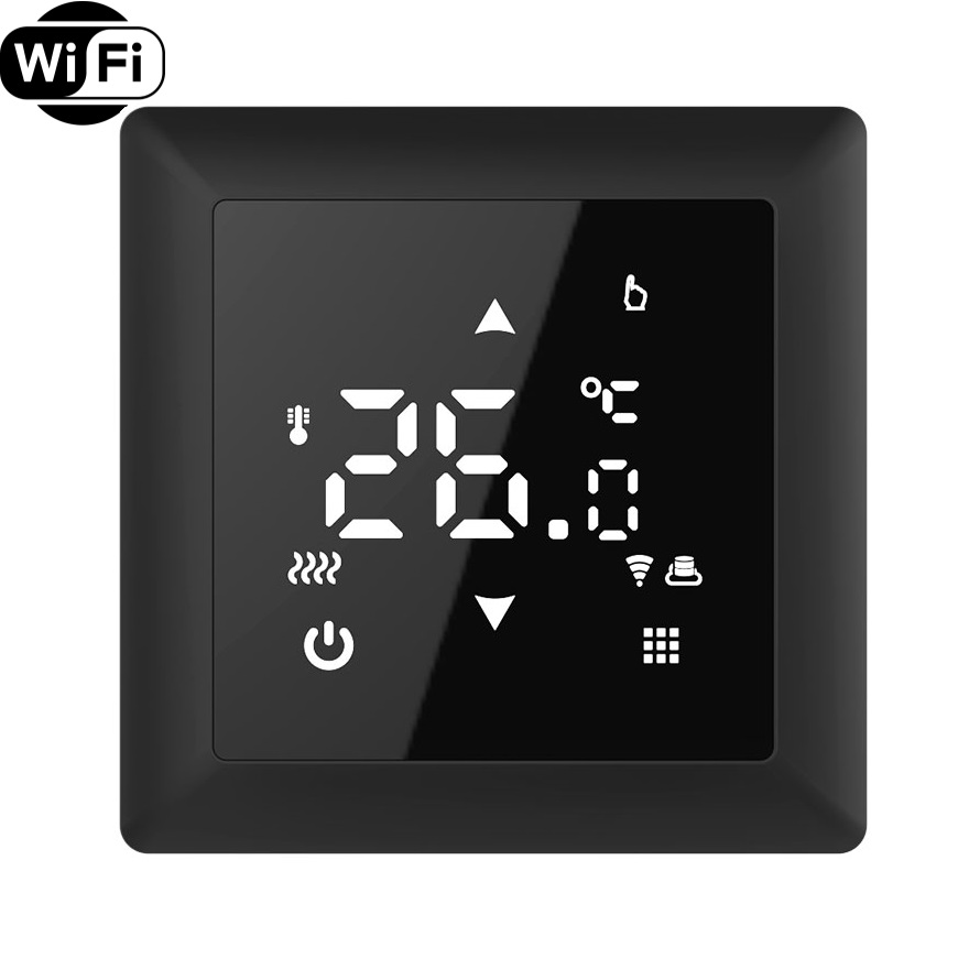 Wi-Fi Терморегулятор In-Therm PWT 516 Черний сенсорний -1