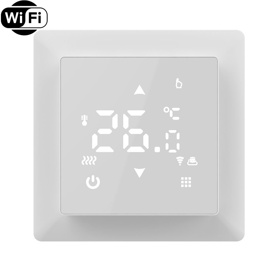 Wi-Fi Терморегулятор In-Therm PWT 516 Белый програмируемый -1