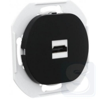 Розетка HDMI Aling Conel EON черный E6163.E1-2