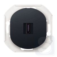 Розетка HDMI Aling Conel EON черный E6163.E1