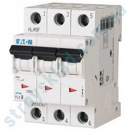 Автомат Eaton PL4-B25/3 293153
