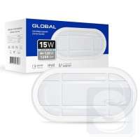 Антивандальный LED светильник GLOBAL 15W 5000K белый 