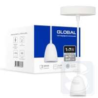 LED светильник GPL-01C GLOBAL 7W 4100K белый 