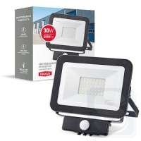 Прожектор MAXUS FL-01 30W, 5000K с сенсором 