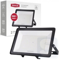 LED Прожектор MAXUS FL-04 200W 5000K IP65