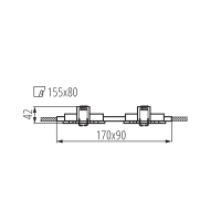 светильник точечный Kalnux Seidy CT-DTL250-B/M, Gx5.3-5