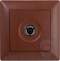 Розетка ТВ VISAGE Орех VS 28 20 122