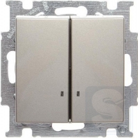Выключатель 2-кл ABB Basic 55 2006/5 UCGL-93-507