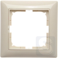Рамка на 1-пост Abb Basic 55 2511-92-507 слоновая кость-3