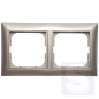 Рамка на 2-поста ABB Basic 55 2512-93-507 шампань-2