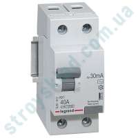 Дифавтомат 16A 1+N 30mA 6kA AC 419399 Legrand RX3 2P