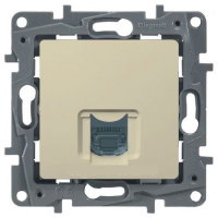 Розетка компьютерная RJ45 кат.5 UTP Legrand Etika 672341