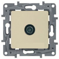 Розетка TV одинарная Legrand Etika 672351 слоновая кость