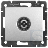 Розетка TV Legrand Valena 770129 алюминий