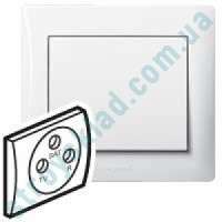 Панель розетки телевизионной TV-FM-SAT Legrand Galea Life 771073 белый
