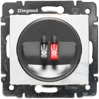 Механізм розетки для динаміків Legrand Valena білий 774223