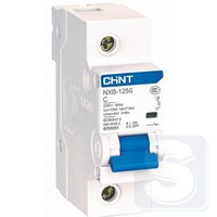 Автомат NXB-125 1P C 63A 10kA CHINT 816121