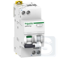 Дифавтомат Schneider Acti9 10А 1P+N AC 6кА 30мА A9D31610